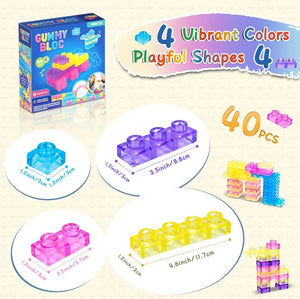 1.3 Gummy blocks 40 pieces