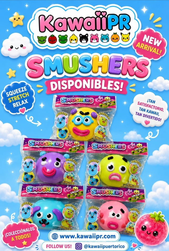 1.0 Smushers – Sensory Squeeze Toy