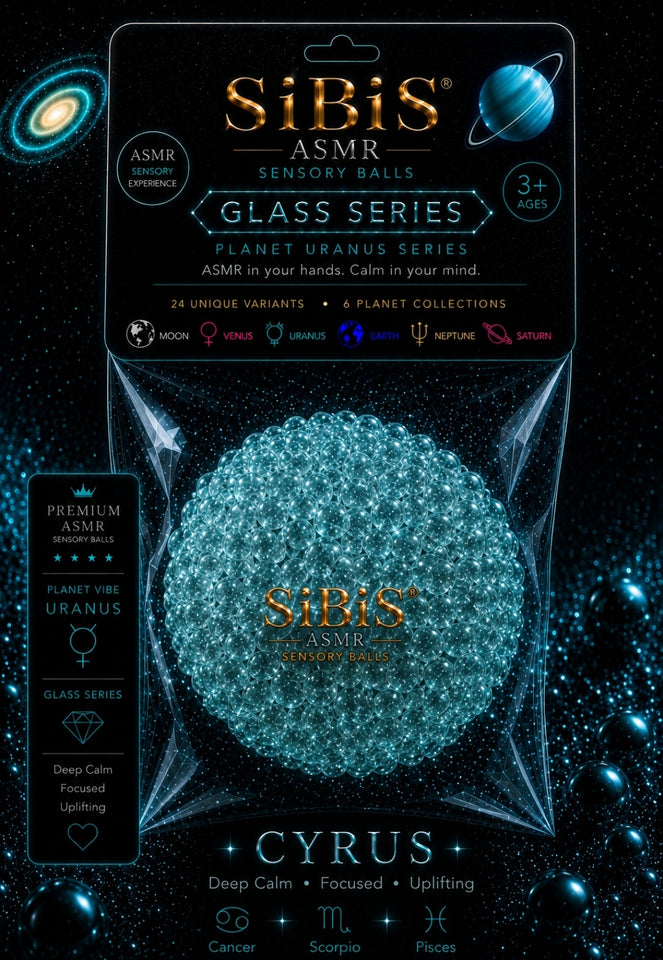 CYRUS - SIBIS GLASS Premium ASMR Sensory Ball