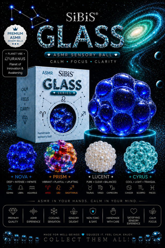 NOVA - SIBIS GLASS Premium ASMR Sensory Ball