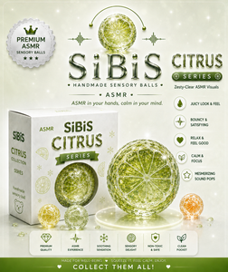 CITRUS Lime- Premium ASMR Sensory Ball
