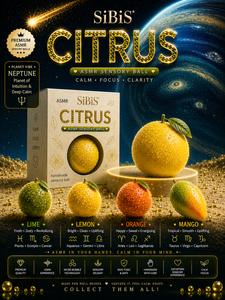 SiBiS Citrus Lemon – Premium Handmade ASMR Sensory Ball