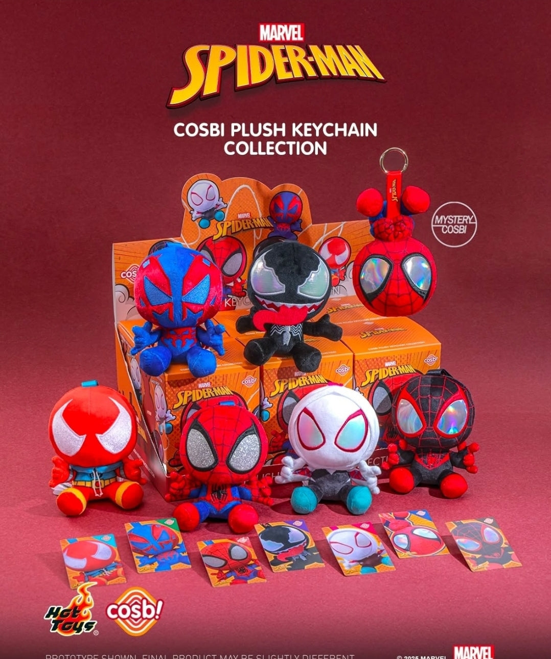 Spiderman X Venom Blindbox series