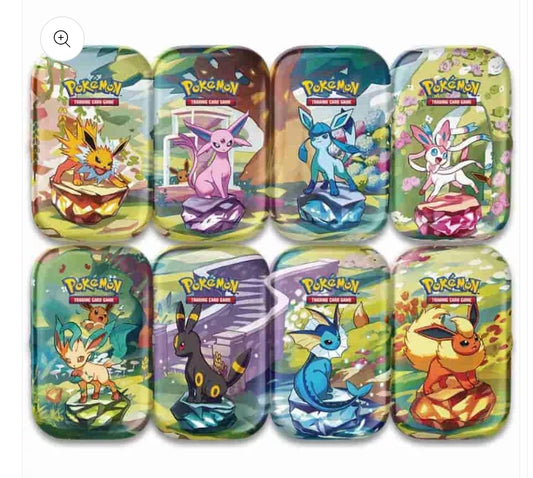 Genuine Prismatic Evolutions Mini Tins (2packs)
