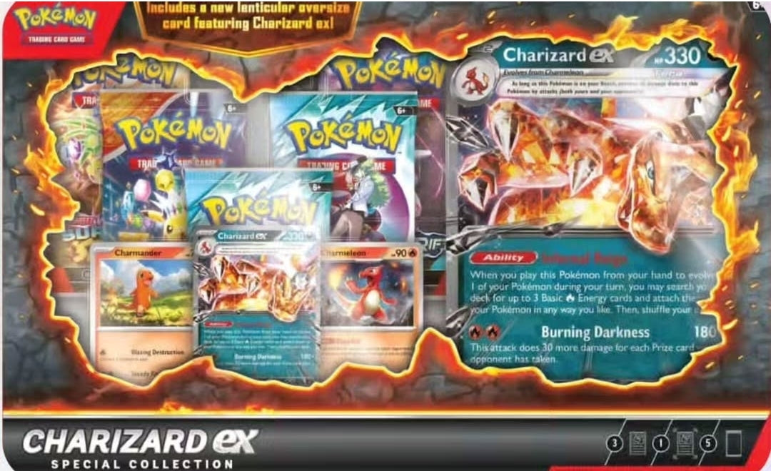 Genuine Charizad Ex Special collection set (original)