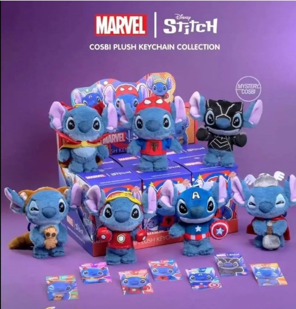 Stitch x Marvel Blindbox series