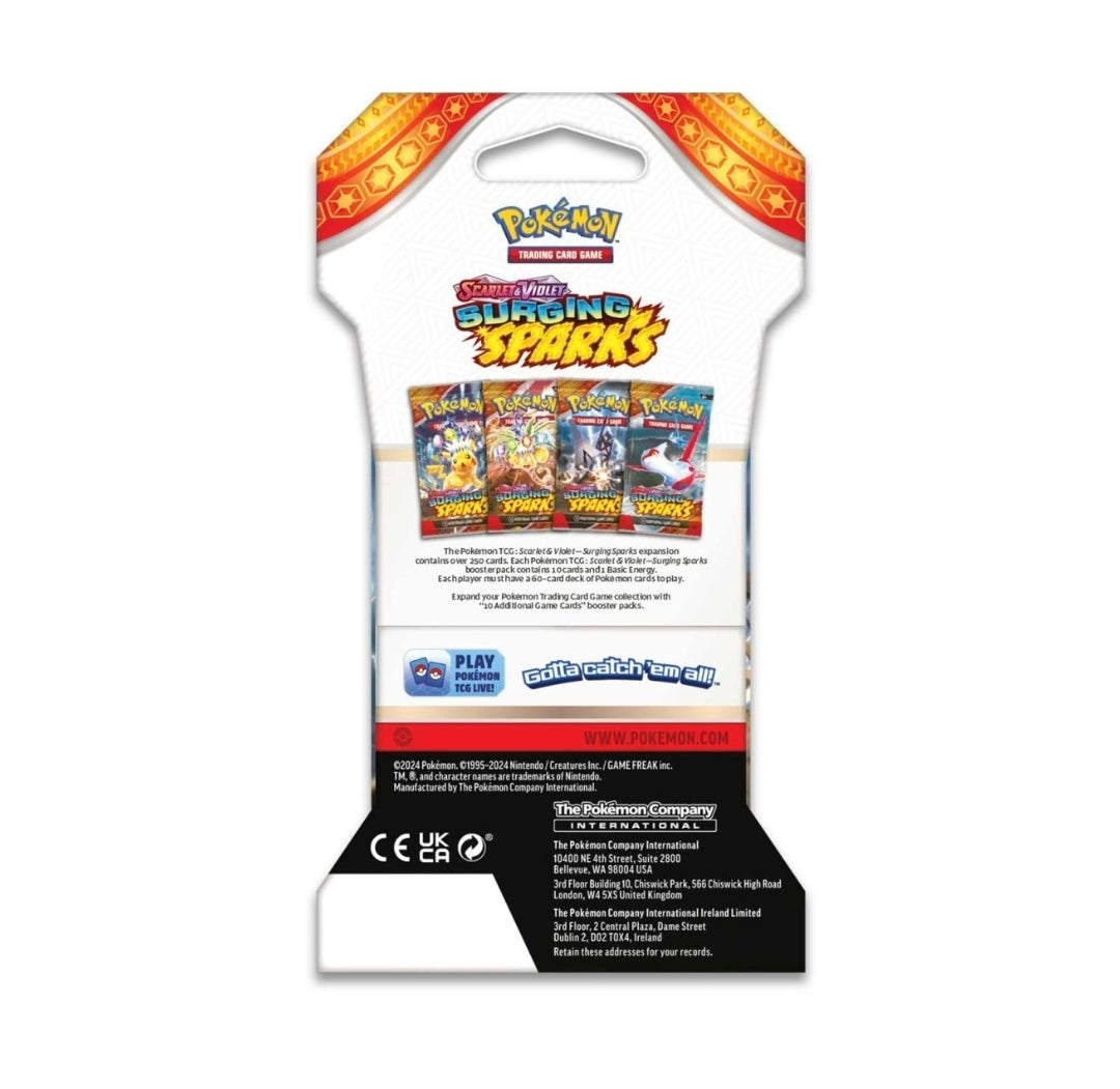 Genuine Surging Sparks sleeved booster packs (originals)